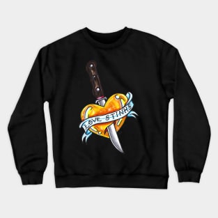 Love Stinks Crewneck Sweatshirt